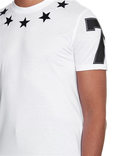 givenchy t-shirt stars|men's givenchy t shirt sale.